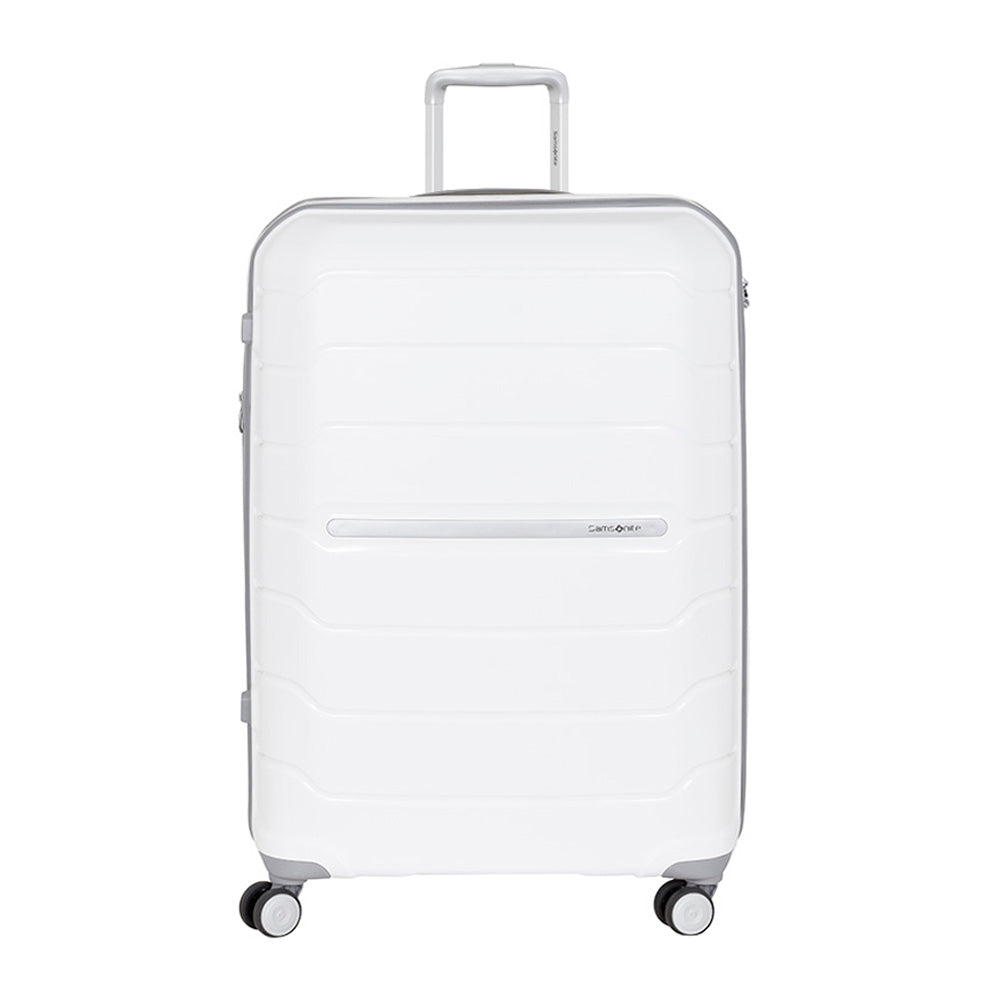 saxoline Maleta Rígida Octolite Spinner 81/32 Exp Blanco Xl