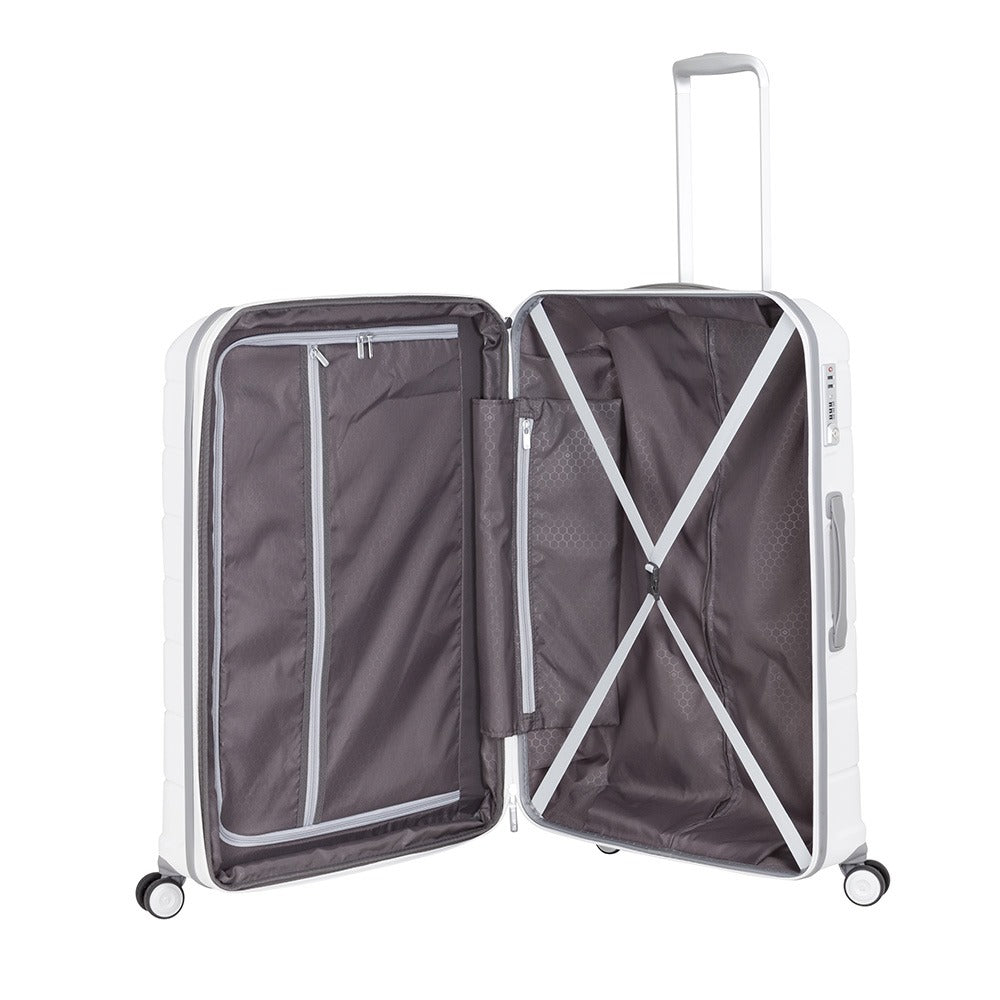 saxoline Maleta Rígida Octolite Spinner 81/32 Exp Blanco Xl Rebajas de fábrica