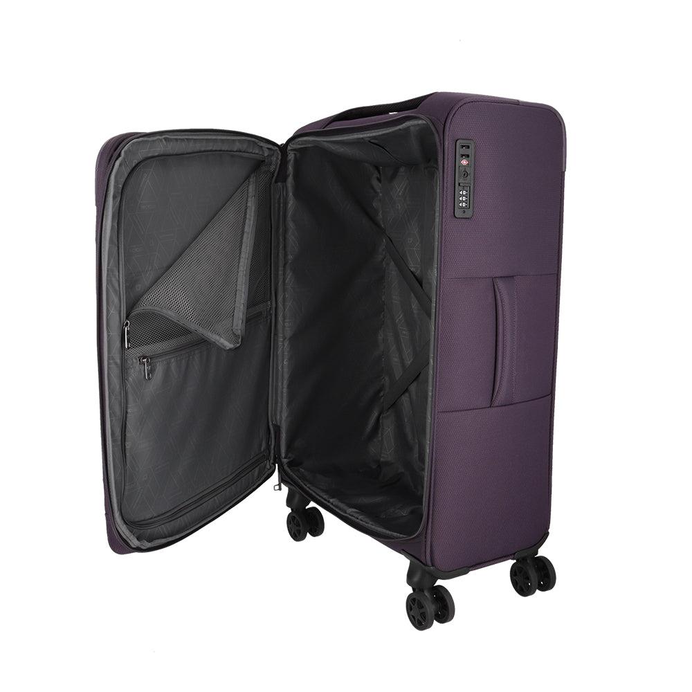 saxoline Maleta grande Airshock morada Últimos 3 días