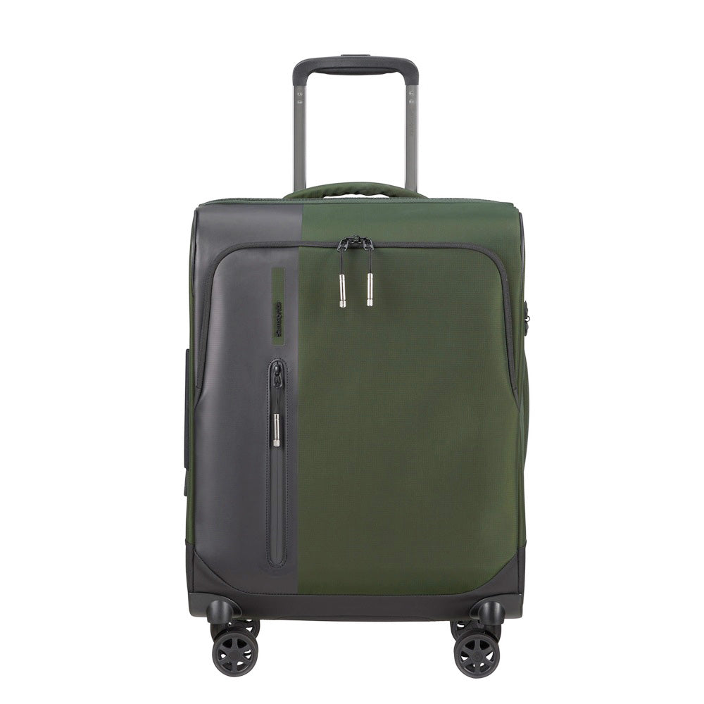 saxoline Maleta de cabina BIZ2GO verde oscuro