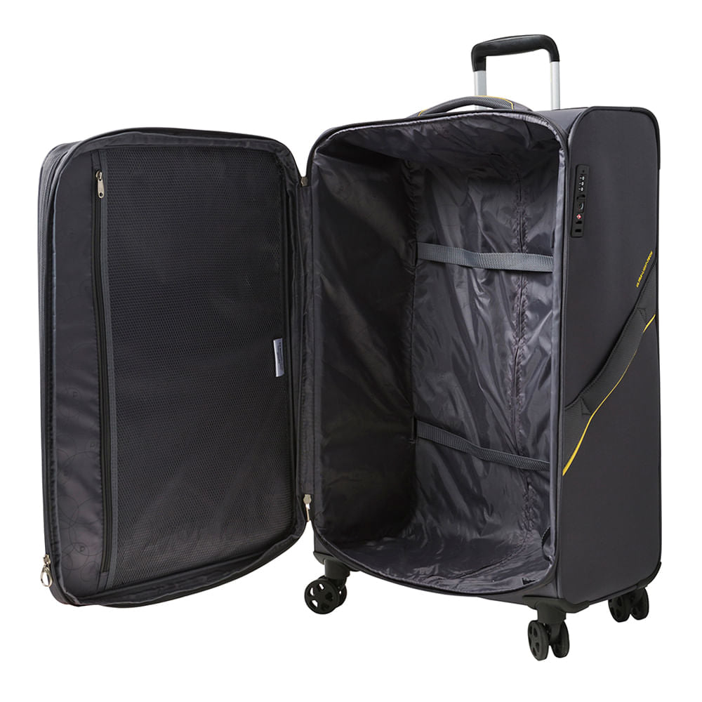 saxoline Maleta Vancouver Sx Spinner 28 Grey L 102 Lts Grandes ahorros