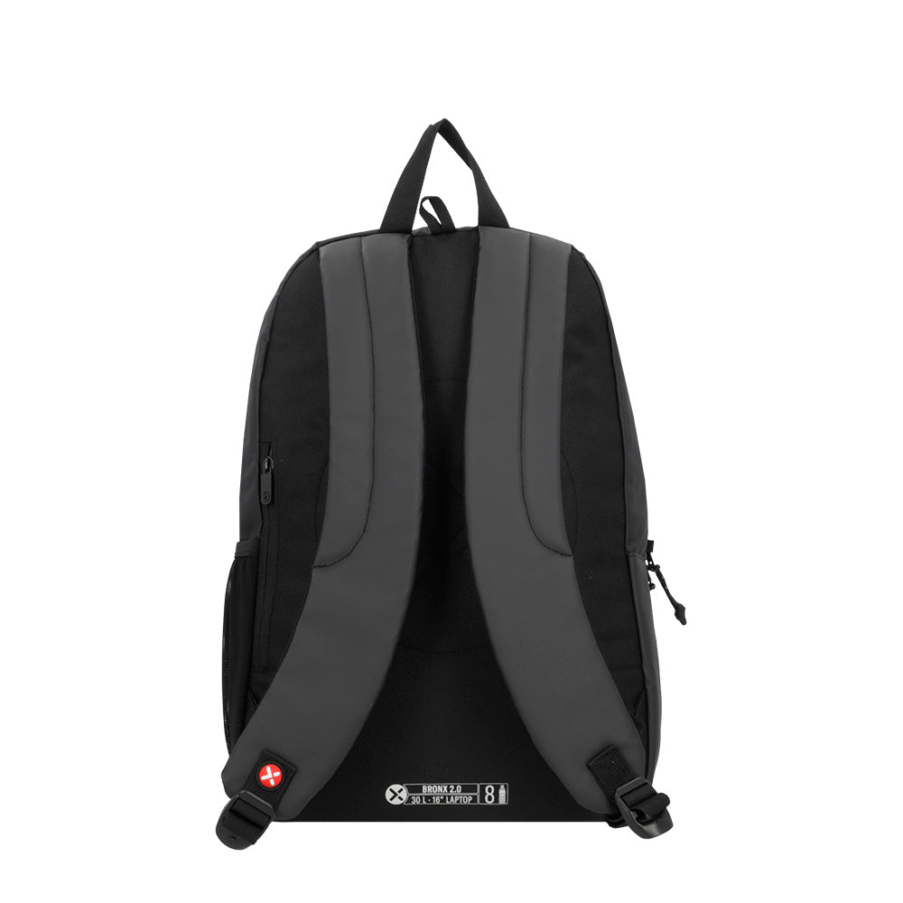 saxoline Mochila para notebook 16" Bronx 2.0 negra/azul Precio ultrabajo