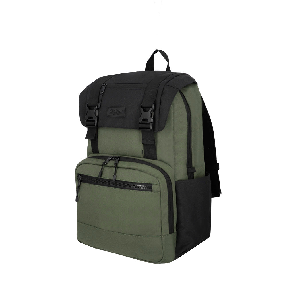 saxoline Mochila para notebook 16" Kent verde Rebajas de fábrica