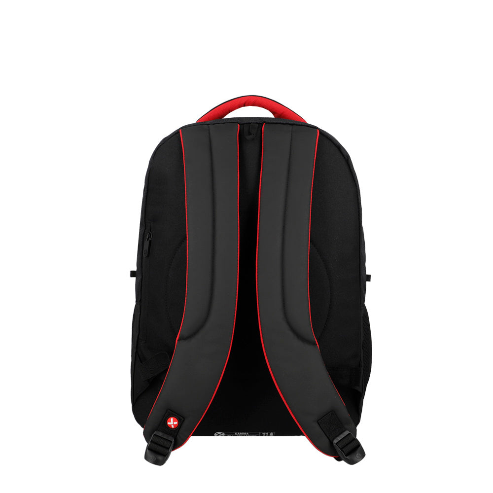 saxoline Mochila para notebook 16" Gamma negra/roja Ventas relámpago