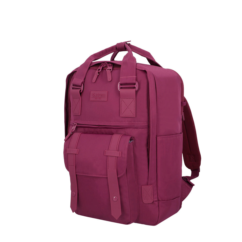 saxoline Mochila para notebook 16" Portland morada ÚLTIMAS EDICIONES