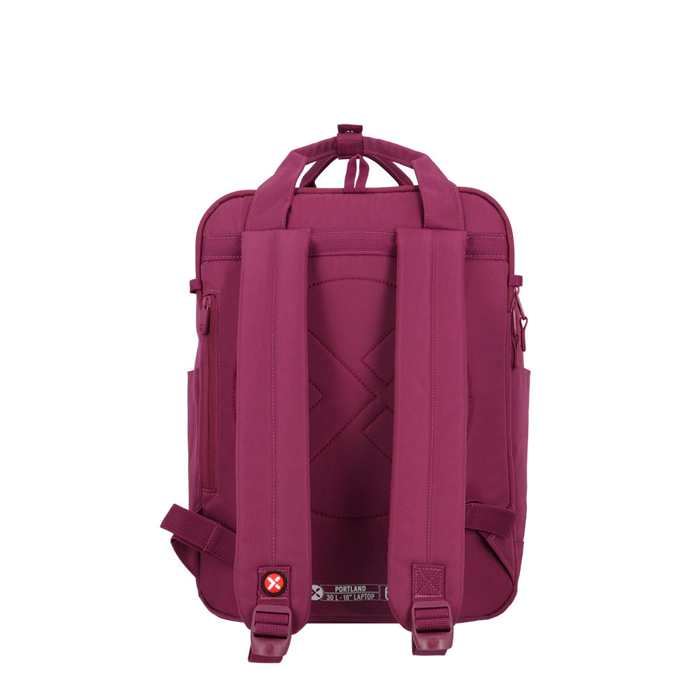 saxoline Mochila para notebook 16" Portland morada ÚLTIMAS EDICIONES
