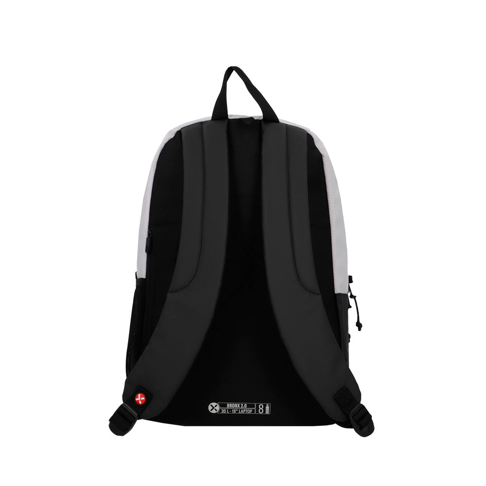 saxoline Mochila para notebook 16" Bronx 2.0 gris/naranja Último día