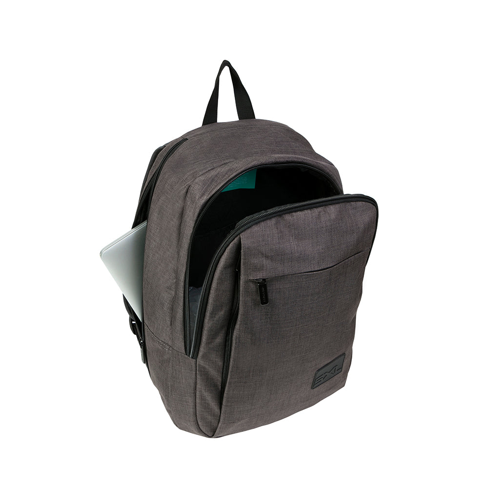 saxoline Mochila Brigde 2Sx Gris oscuro melange M Oferta especial de fábrica