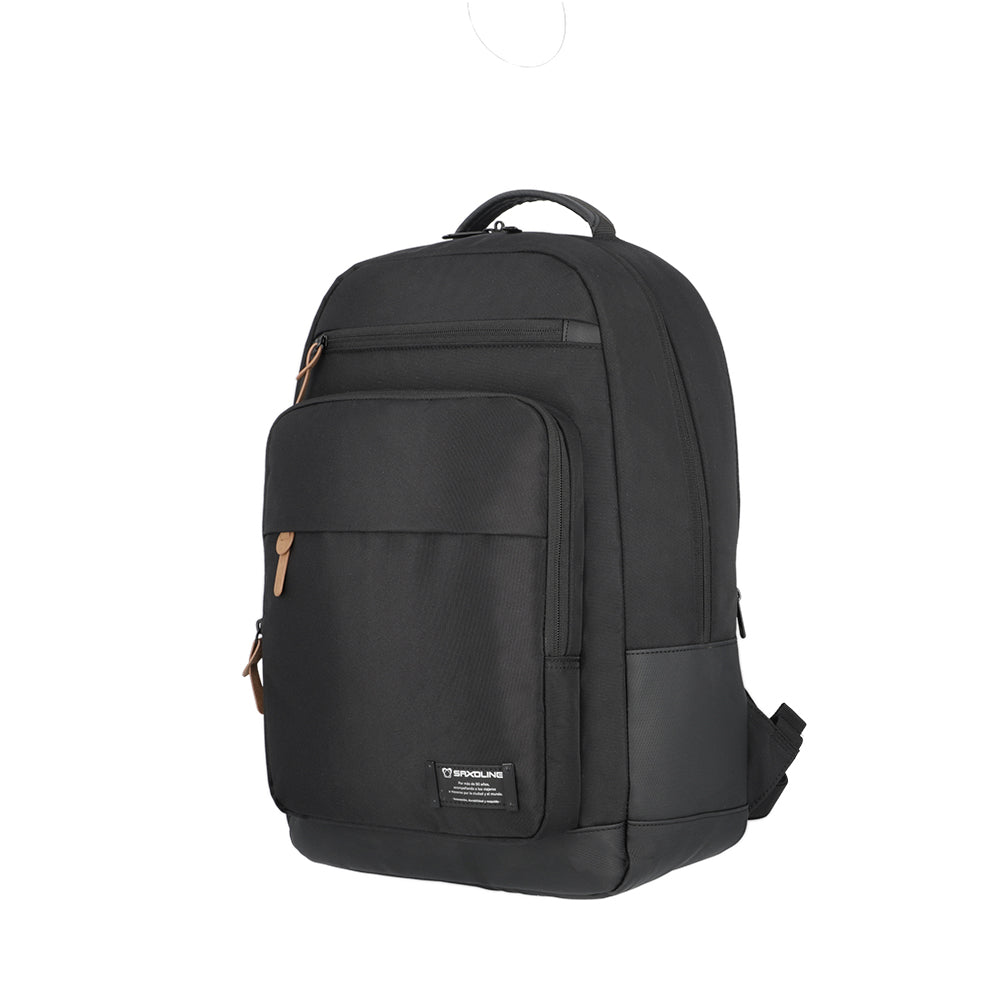 saxoline Mochila para notebook City negro 17" Liquidación