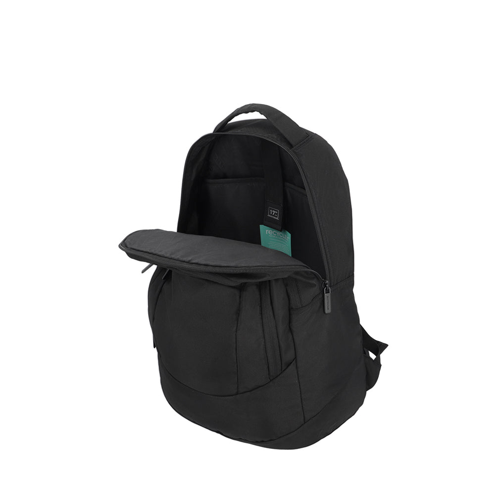saxoline Mochila para notebook Crossway negro 17" Envío internacional gratuito