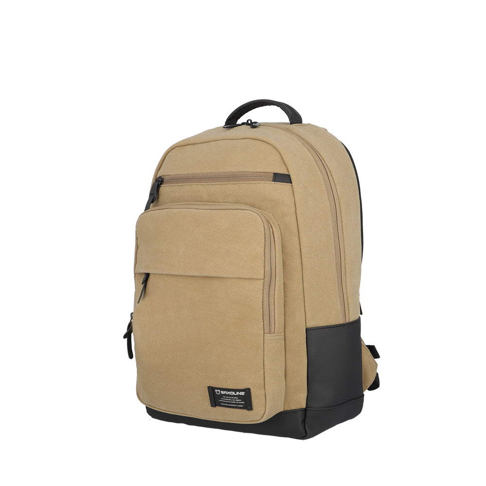 saxoline Mochila para notebook City beige 17" En oferta