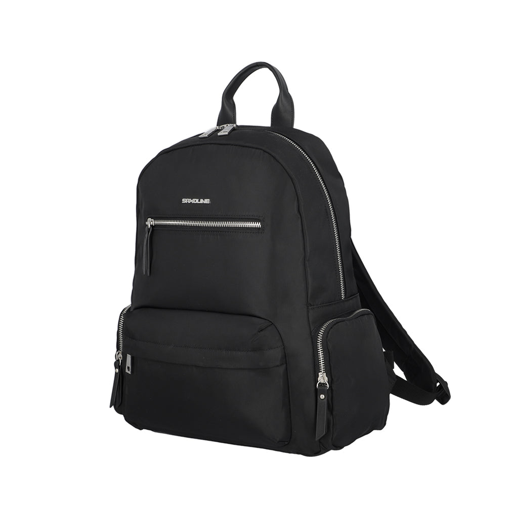 saxoline Mochila para notebook mujer Madison negro 14" Grandes ahorros