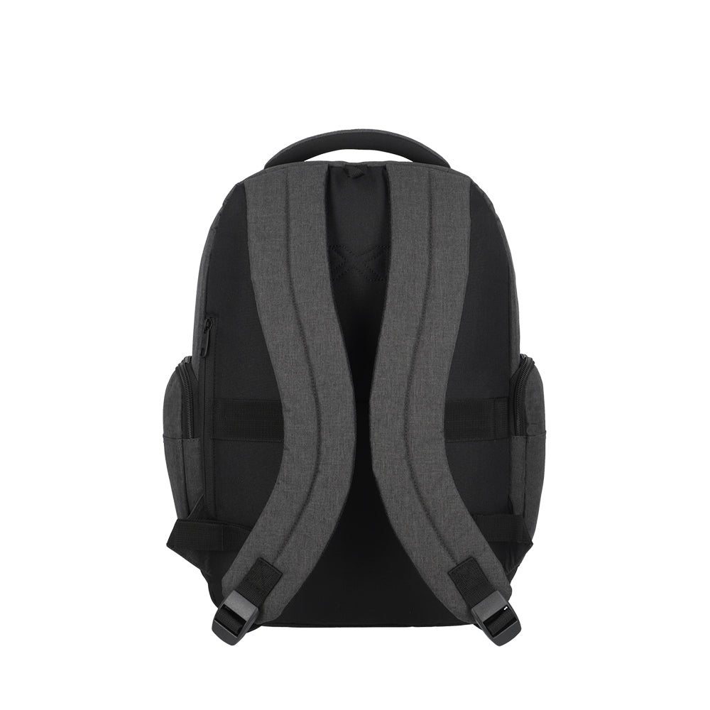 saxoline Mochila para notebook Banker gris 17" Precio ultrabajo