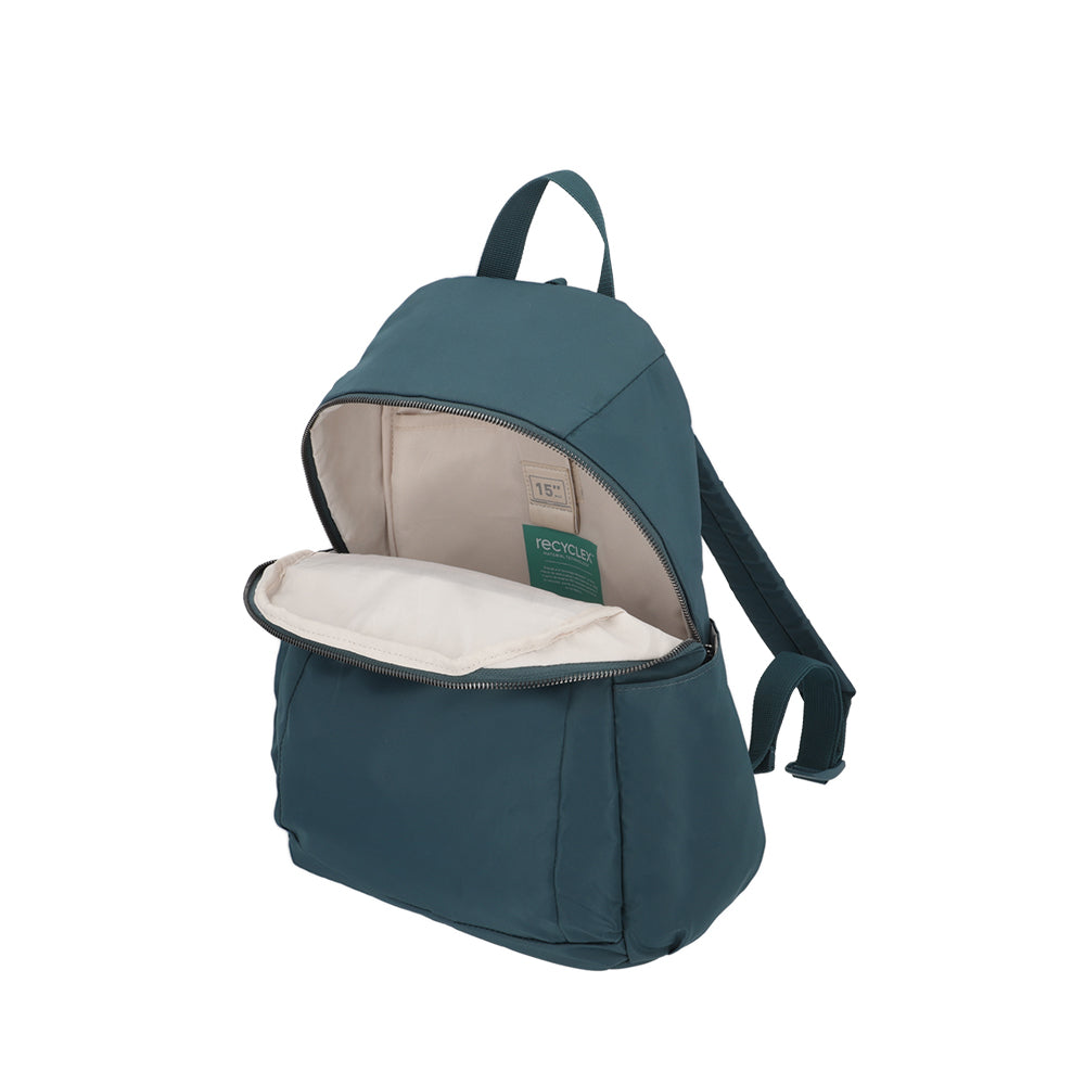 saxoline Mochila para notebook mujer County verde 15" Outlet online