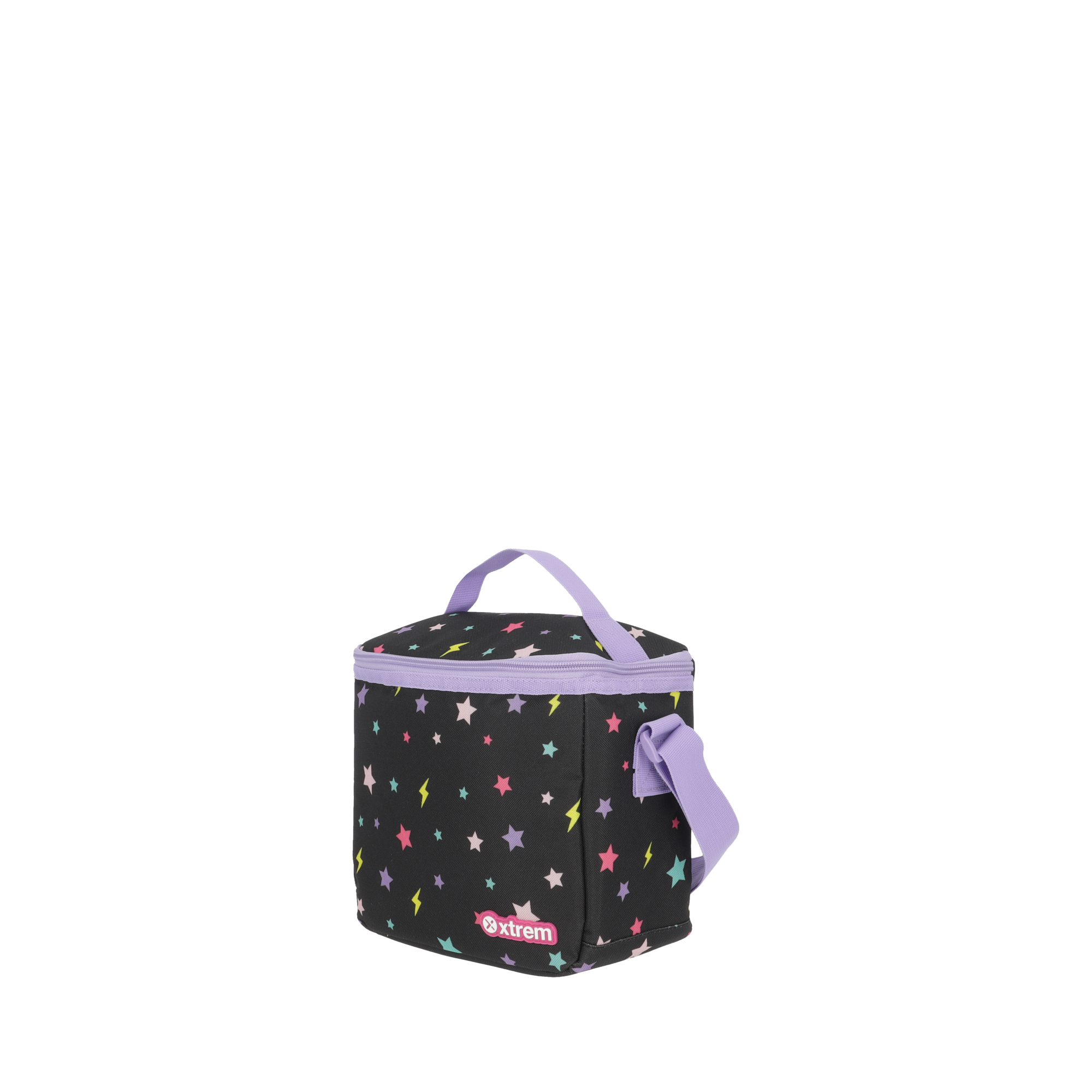 saxoline Set mochila con ruedas + lonchera + estuche New Run Pack Cat negro Mejor oferta