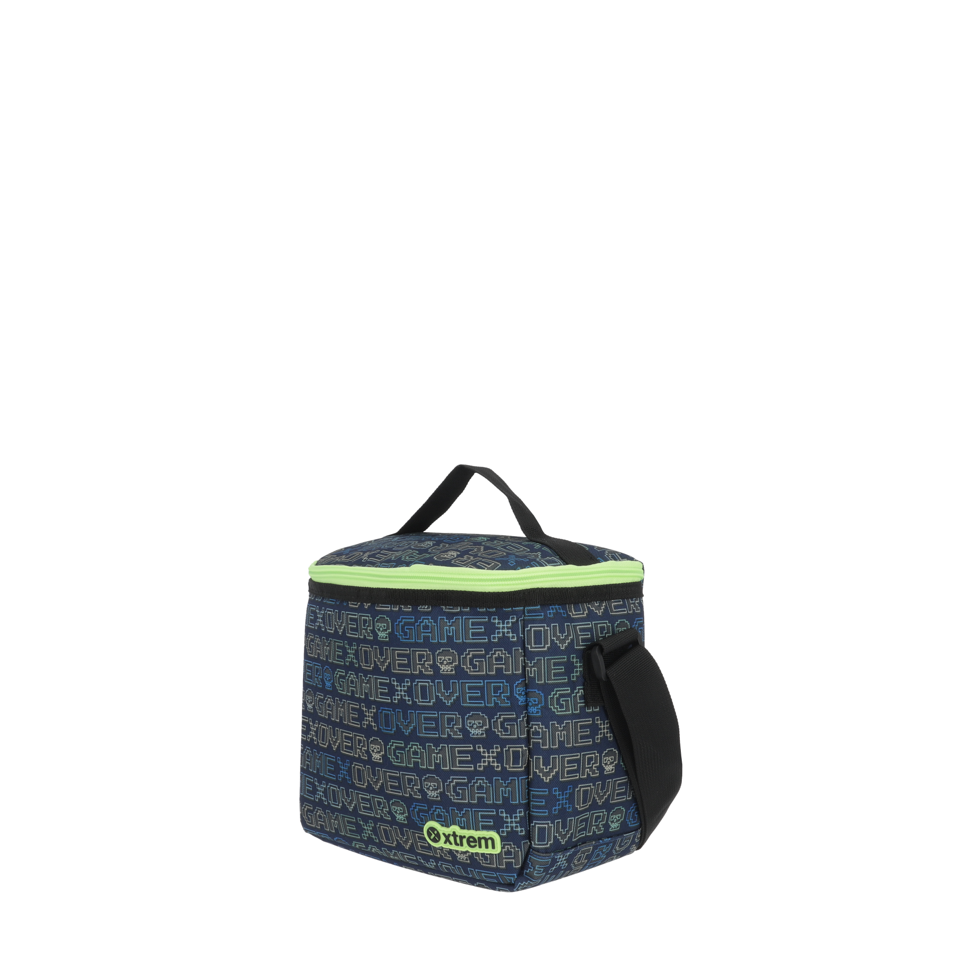 saxoline Set mochila con ruedas + lonchera + estuche New Run Pack Gamer verde Rebajas top