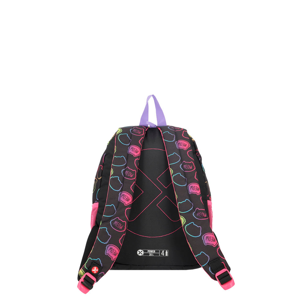 saxoline Mochila Power negra gato Promoción por tiempo limitado