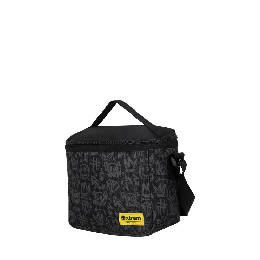 saxoline Set mochila + bolsa + lonchera + estuche Multipack black Solo queda un día