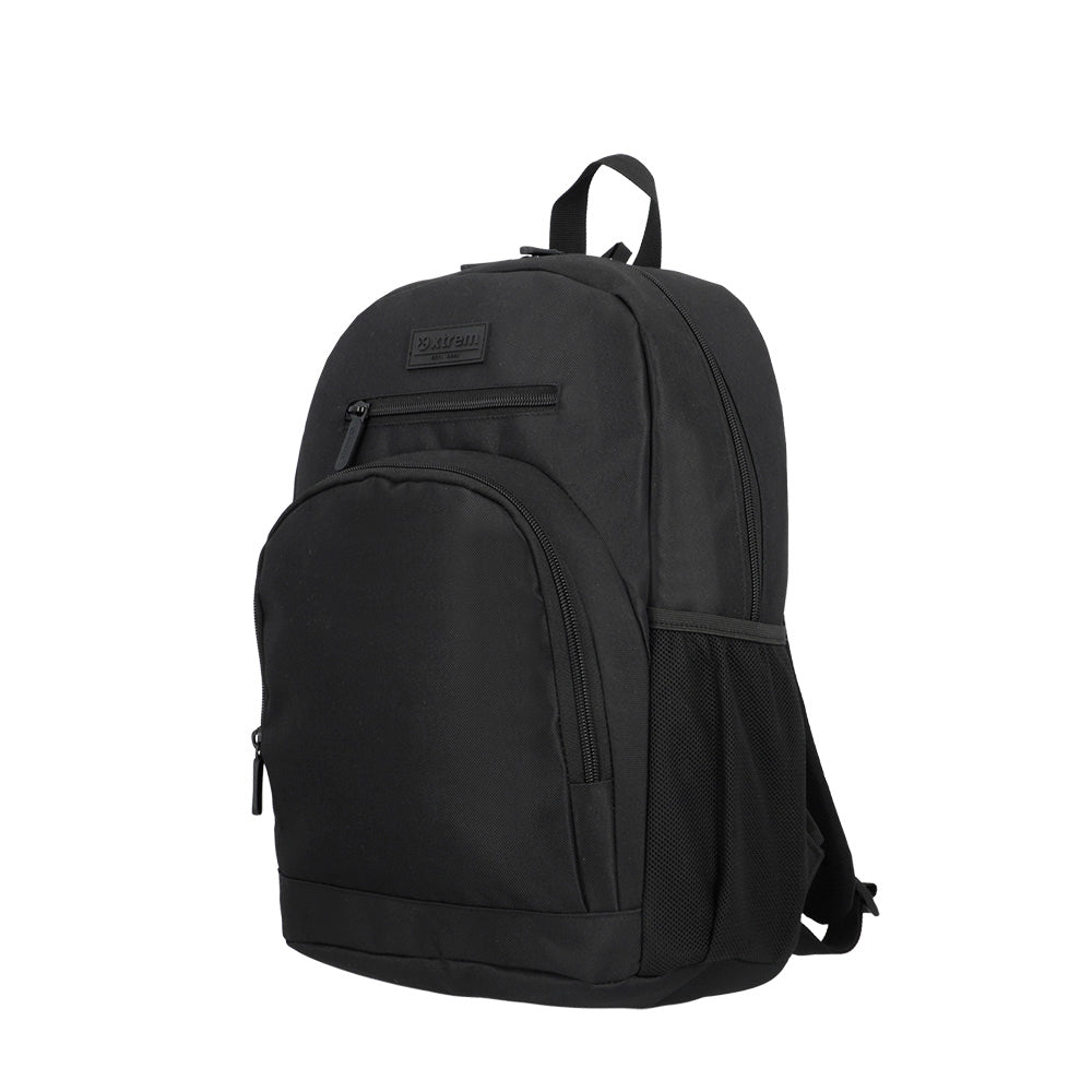 saxoline Set mochila + bolsa + lonchera + estuche Multipack negro Última moda