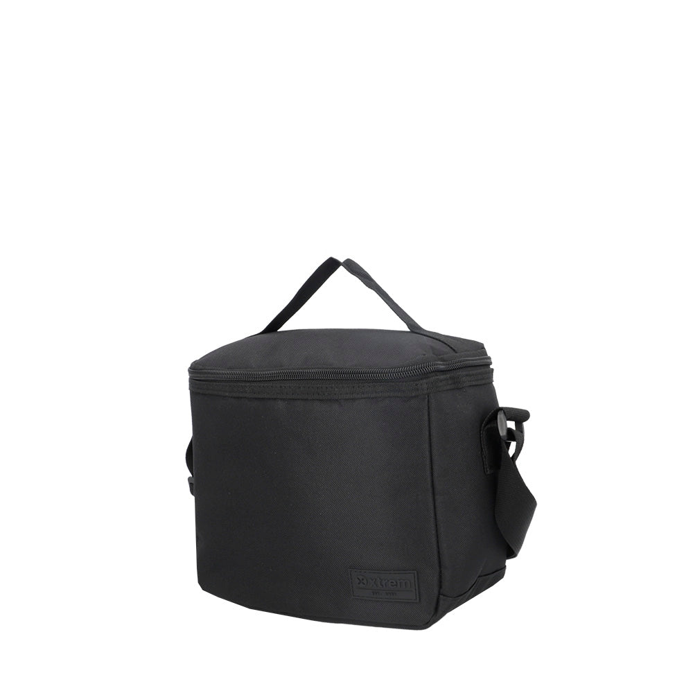 saxoline Set mochila + bolsa + lonchera + estuche Multipack negro Última moda