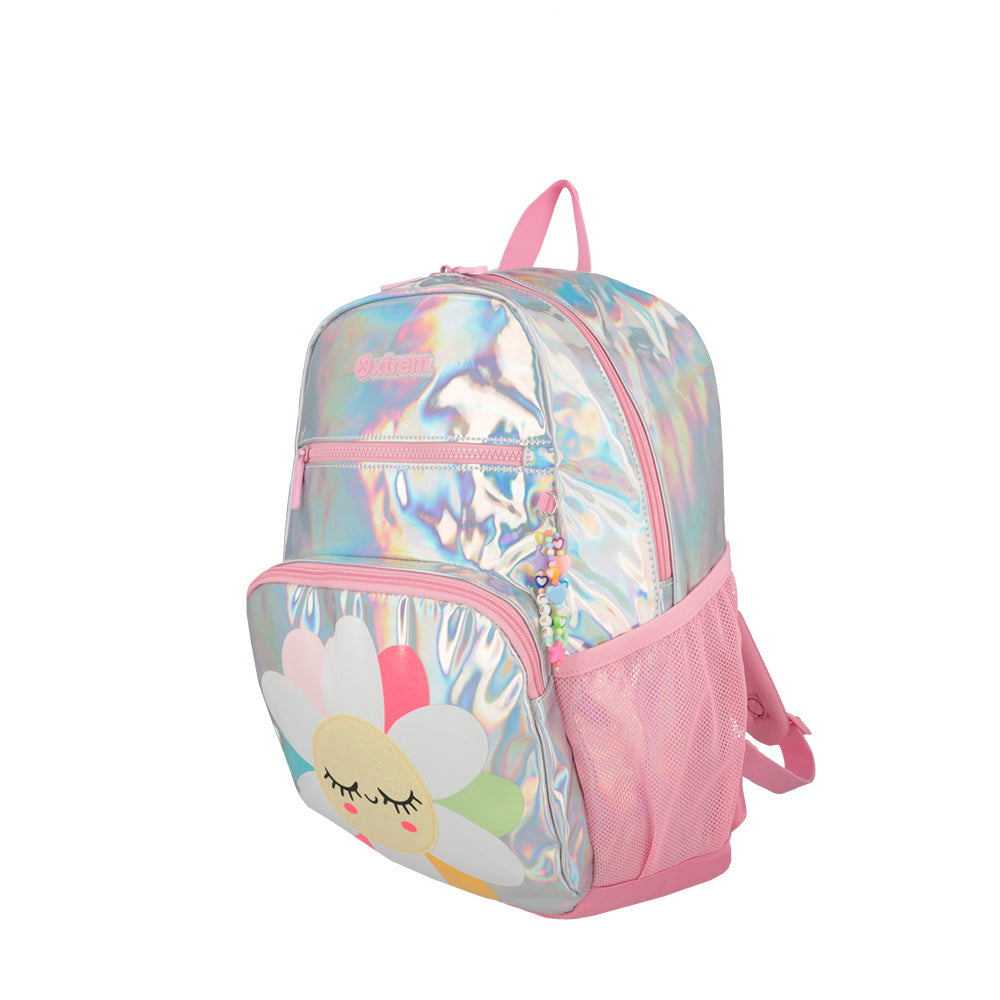 saxoline Mochila Bolt plateada Descuento por venta flash