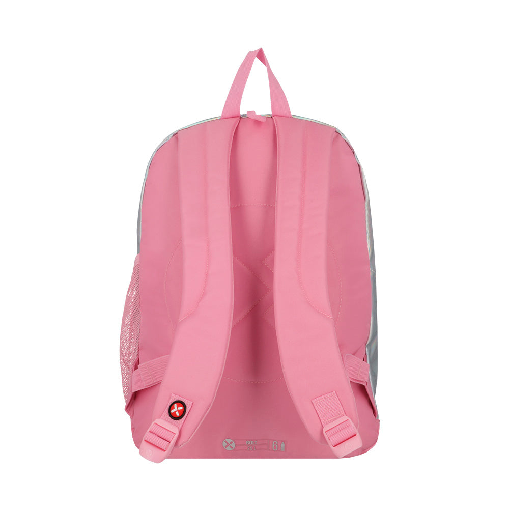 saxoline Mochila Bolt plateada Descuento por venta flash