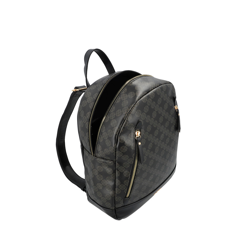 saxoline Mochila grande Toulouse negra Precio ultrabajo
