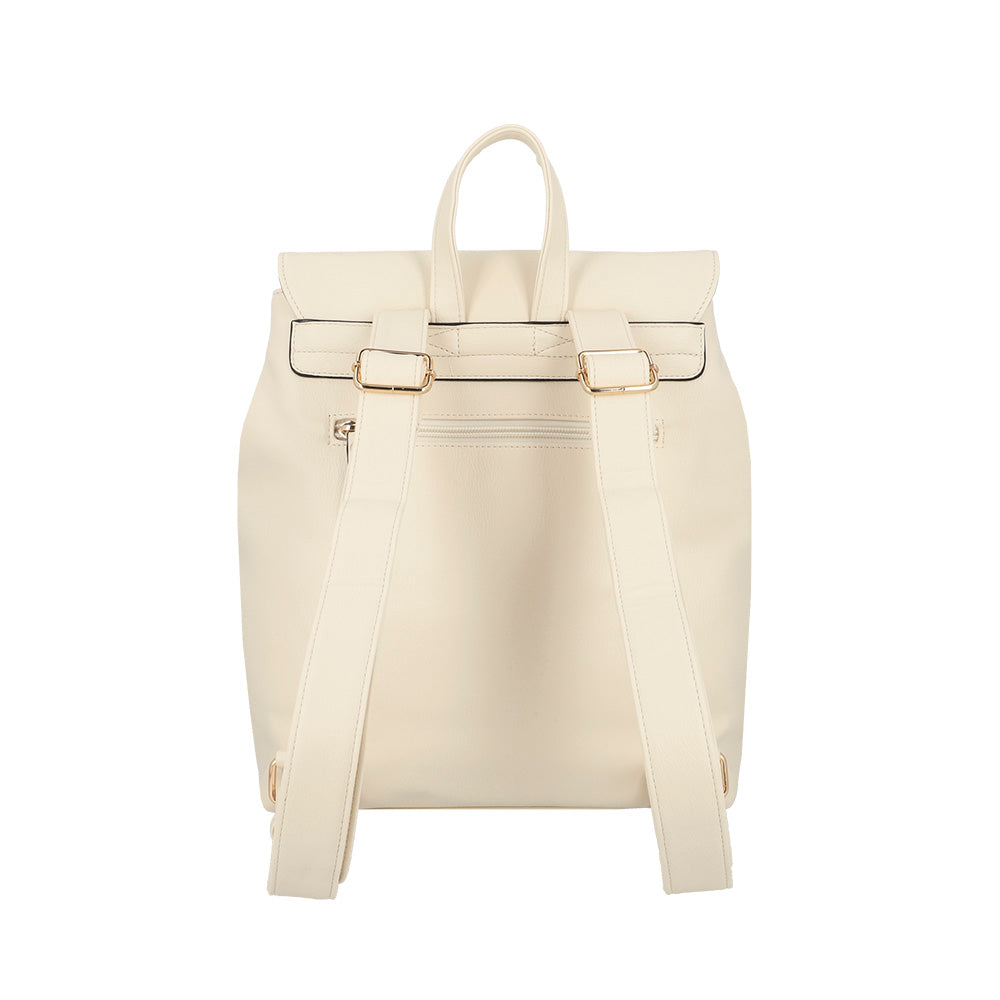 saxoline Mochila grande Lisse beige Descuento