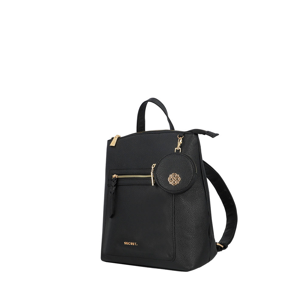 saxoline Mochila Ibiza negra Liquidación
