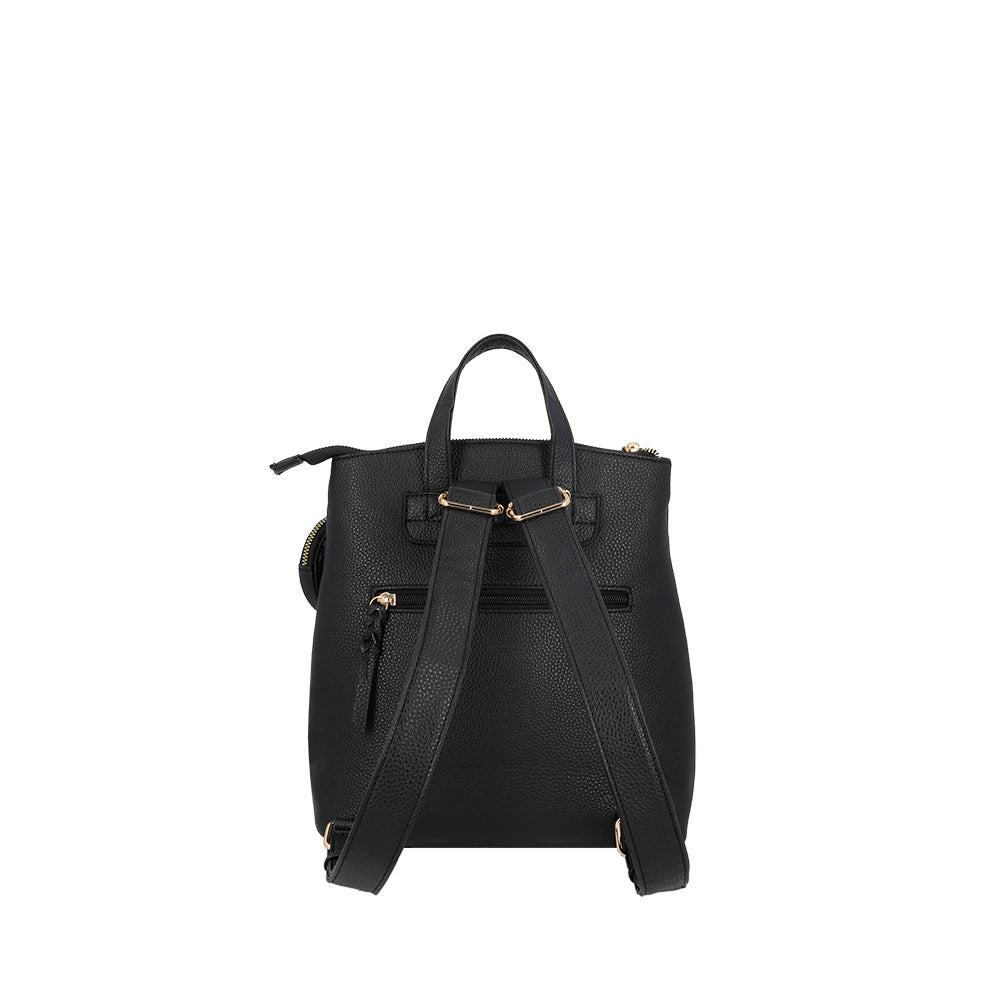 saxoline Mochila Ibiza negra Liquidación