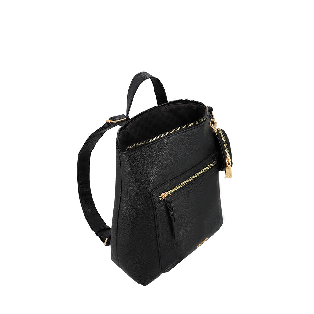 saxoline Mochila Ibiza negra Liquidación