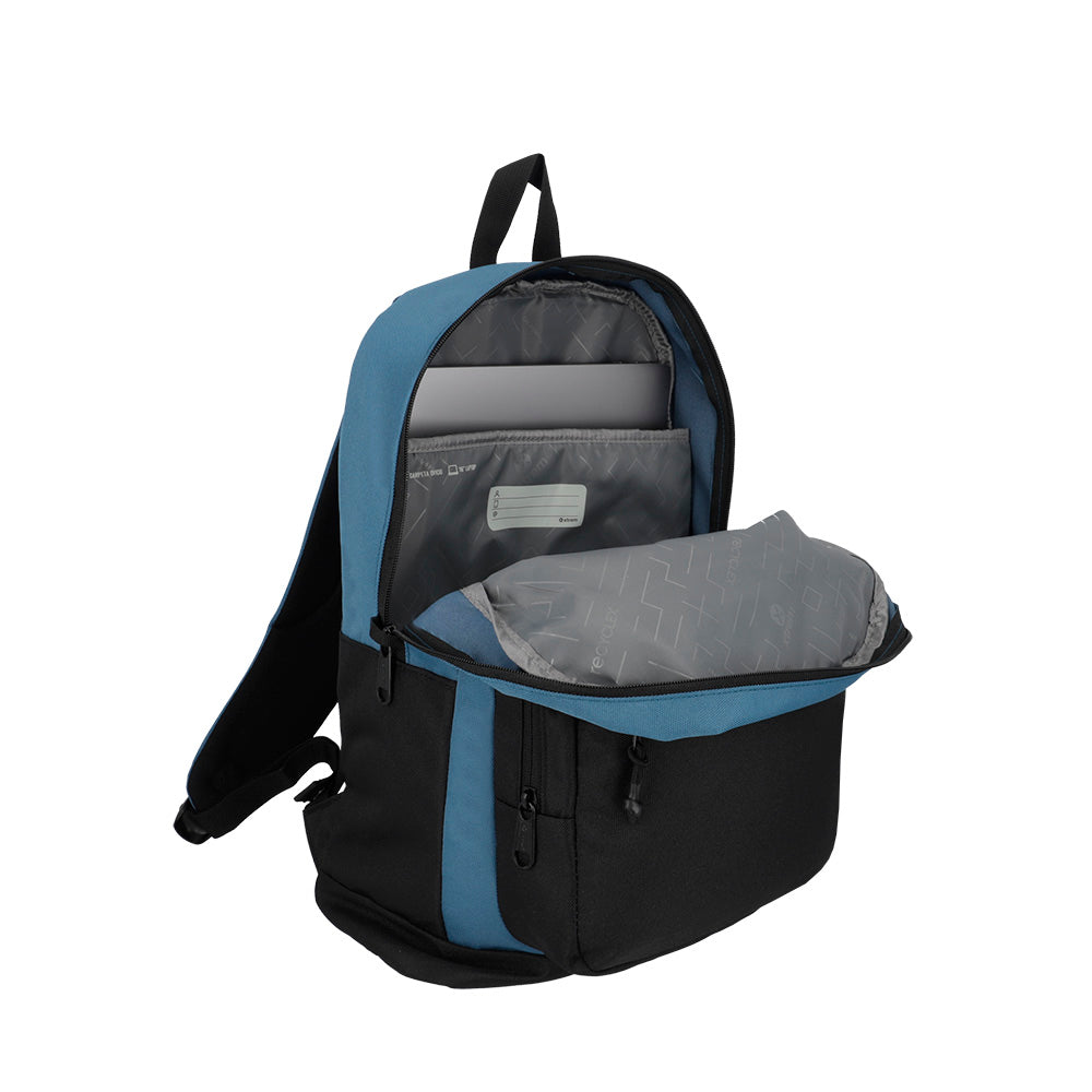 saxoline Mochila para notebook de hombre Vito 16" azul Envío gratis