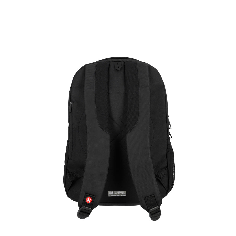 saxoline Mochila para notebook de hombre Brooklyn 16" negra/roja Oferta especial