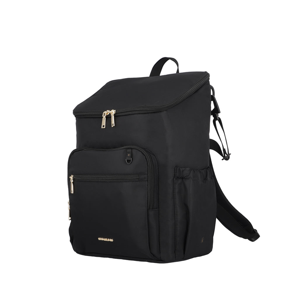 saxoline Mochila maternal Parentpack con mudador negro Últimos 2 días