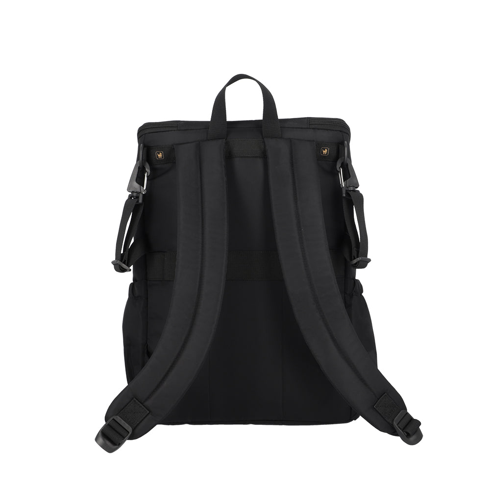 saxoline Mochila maternal Parentpack con mudador negro Últimos 2 días