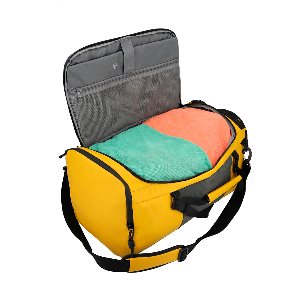 saxoline Bolso mochila de viaje Mountain amarilla L Superdescuento