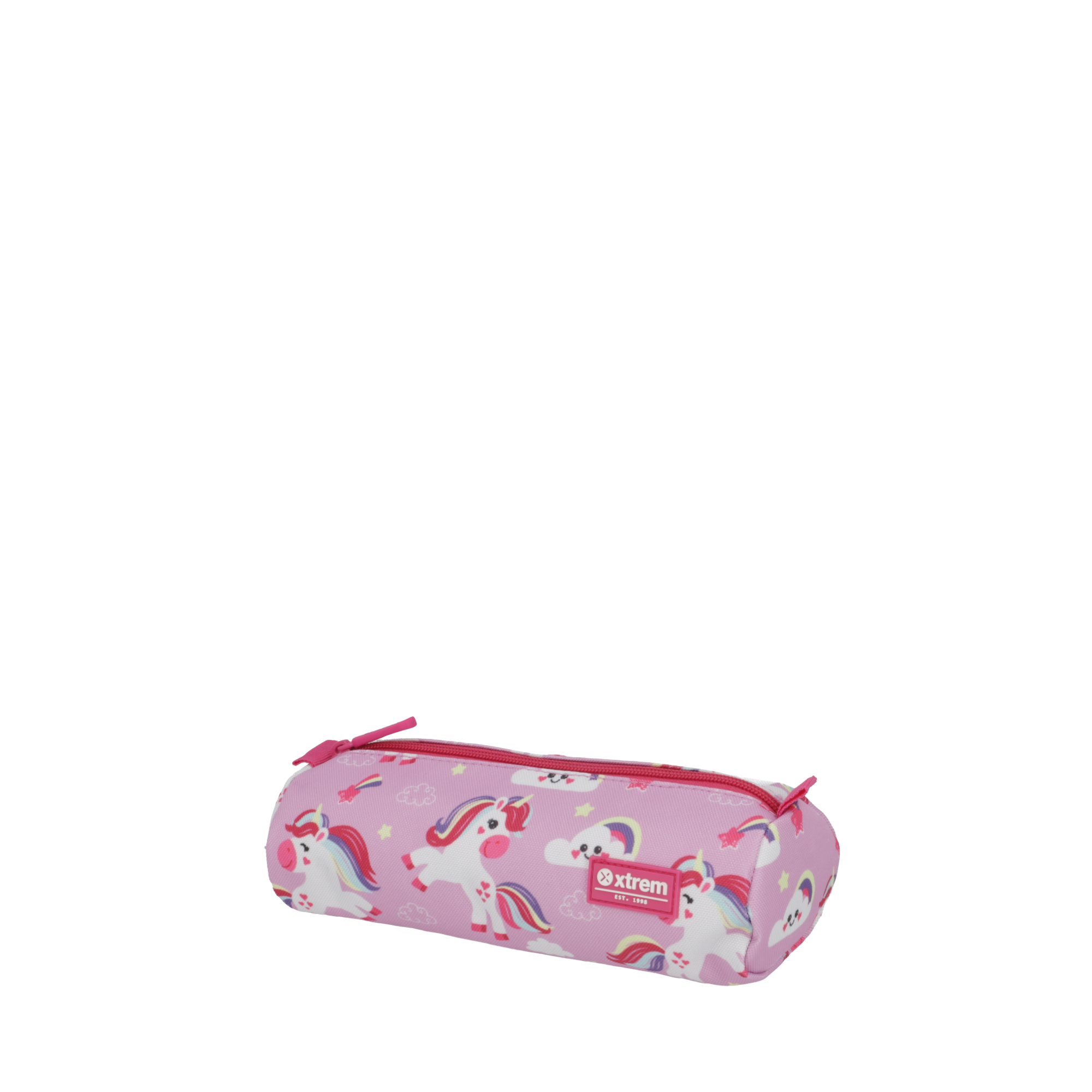 saxoline Set mochila + lonchera + estuche Triple Pack morado unicornios Envío internacional gratuito