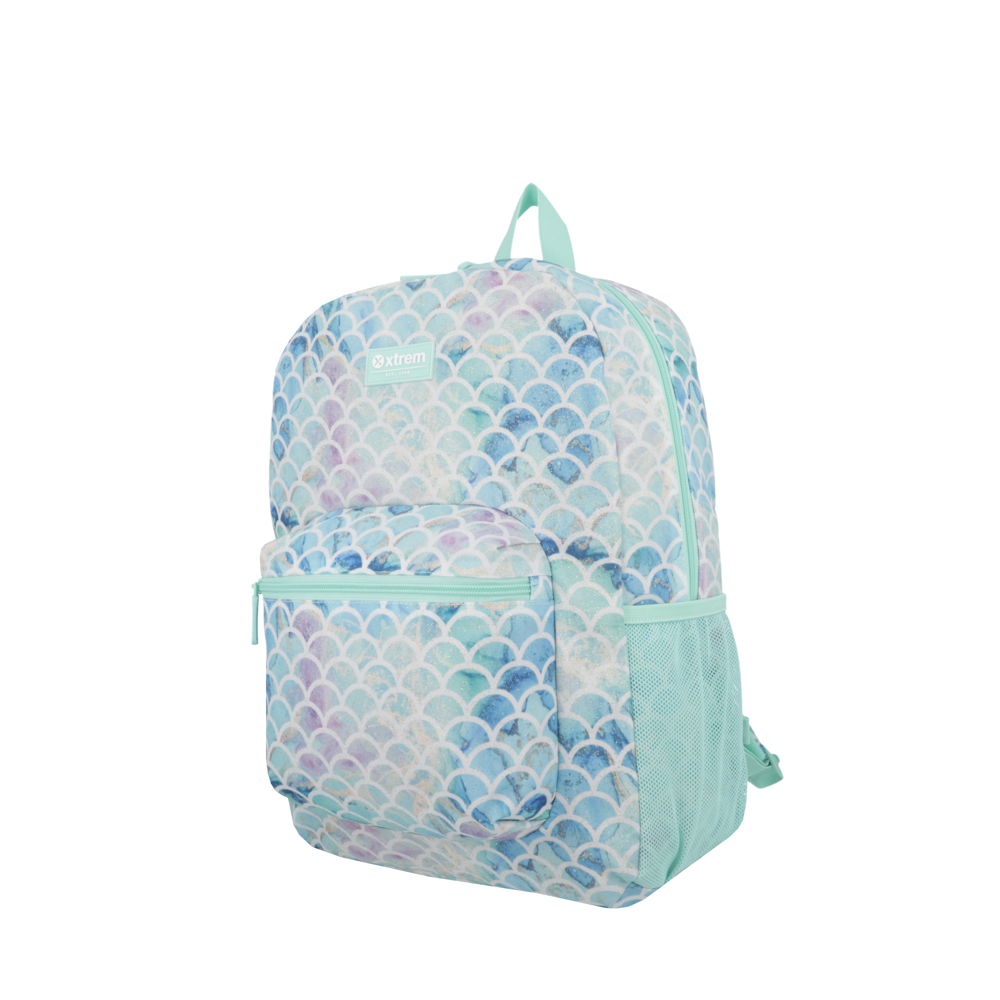 saxoline Set mochila + lonchera + estuche Triple Pack verde Tienda de fábrica