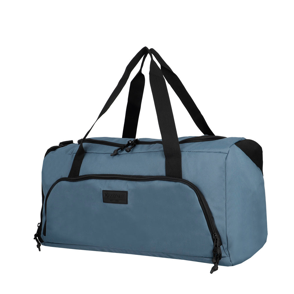 saxoline Set mochila + bolso + lonchera + estuche Megapack 2.0 azul Precios de Black Friday