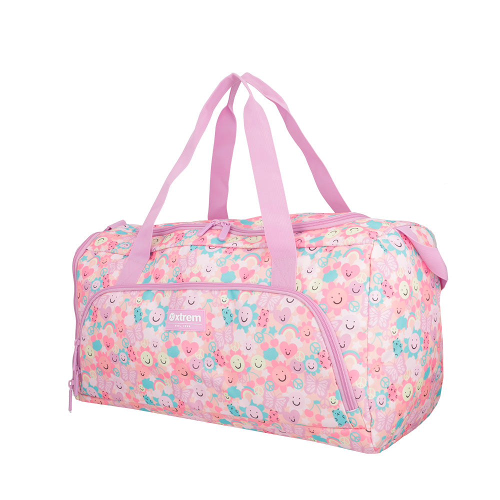 saxoline Set mochila + bolso + lonchera + estuche Megapack 2.0 rosado Oferta exclusiva