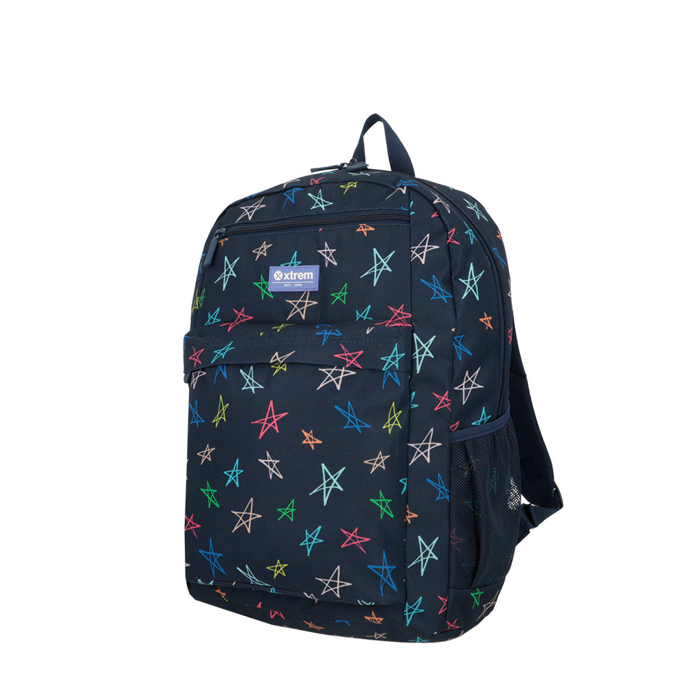 saxoline Set mochila + bolso + lonchera + estuche Megapack 2.0 multistars Última moda