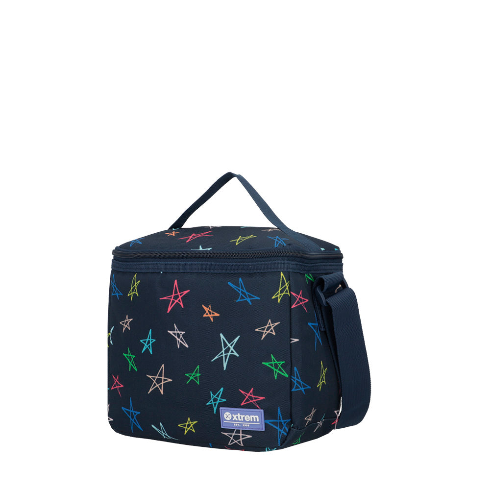 saxoline Set mochila + bolso + lonchera + estuche Megapack 2.0 multistars Última moda