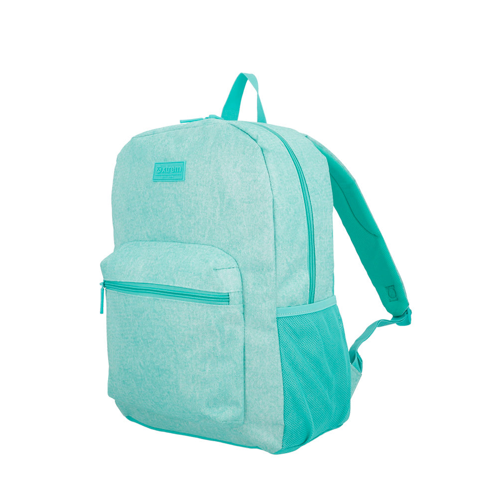 saxoline Triple pack mochila escolar + lonchera + estuche Mint Denim Ofertas de temporada