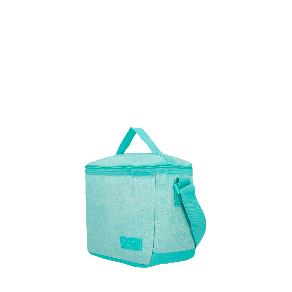saxoline Triple pack mochila escolar + lonchera + estuche Mint Denim Ofertas de temporada