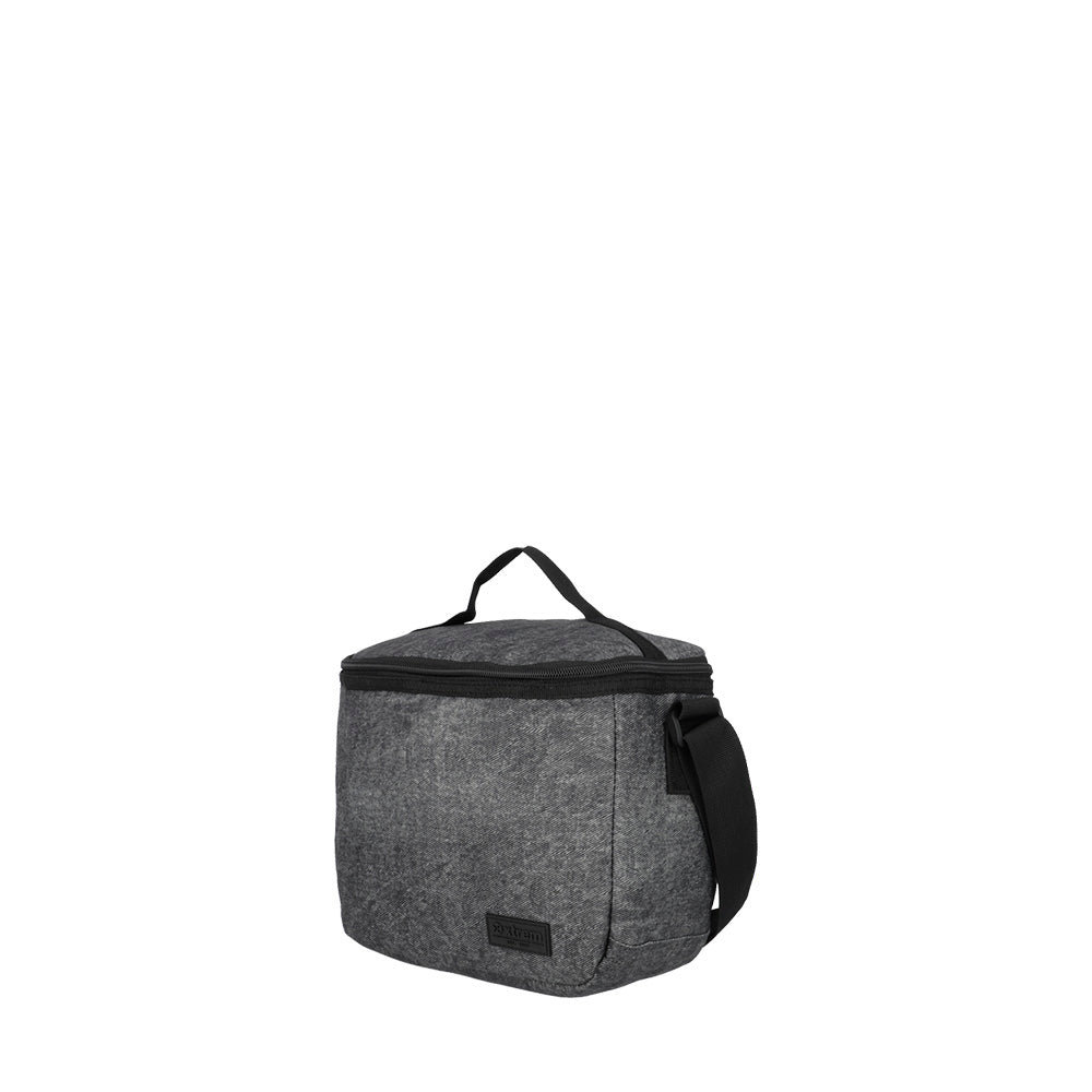 saxoline Megapack mochila escolar + bolso deportivo + lonchera + estuche Negro Denim Ofertas especiales
