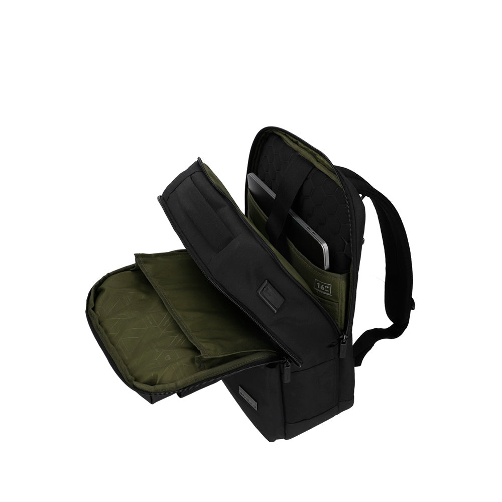 saxoline Mochila para notebook 16" de hombre Station negra Devoluciones gratuitas