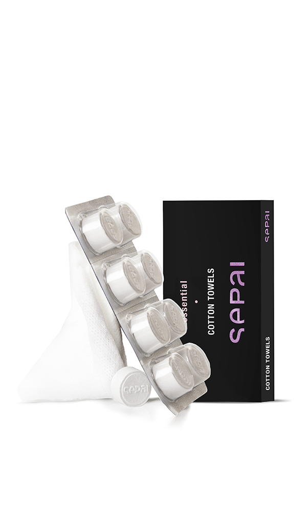 sepai COTTON TOWELS toallitas limpiadoras reusables Última moda