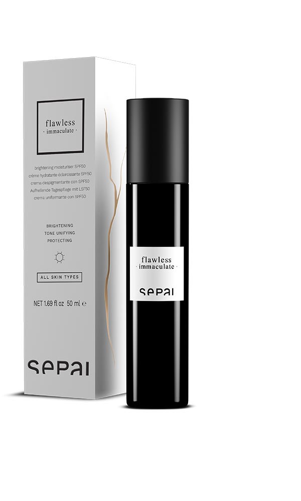 sepai Flawless IMMACULATE crema despigmentante con SPF50 Devoluciones gratuitas