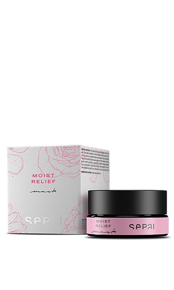 sepai MOIST RELIEF mascarilla en gel de rosa y muérdago ÚLTIMAS EDICIONES