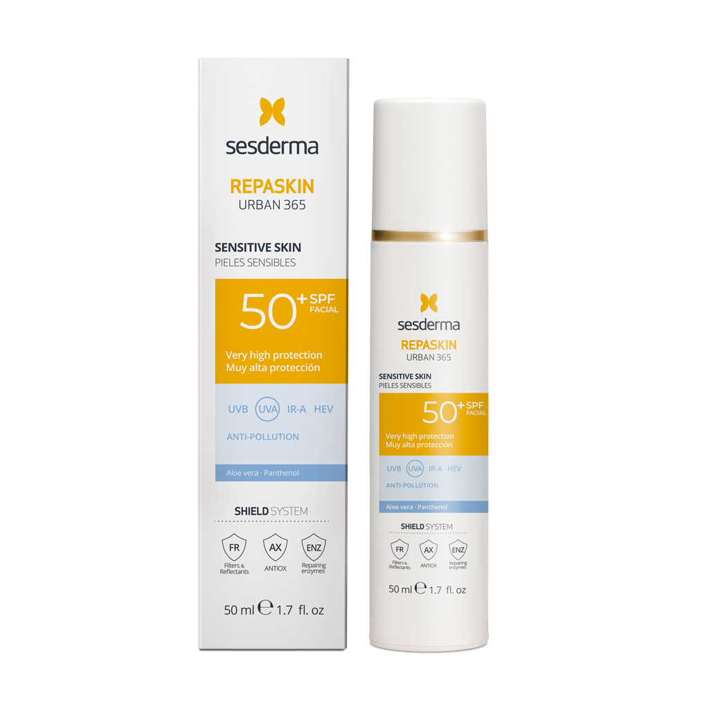 sesderma REPASKIN URBAN 365 Pieles Sensibles SPF50+ Ahorra y exporta